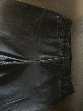 JM Collection Dark Washed Boot-Cut Jeans